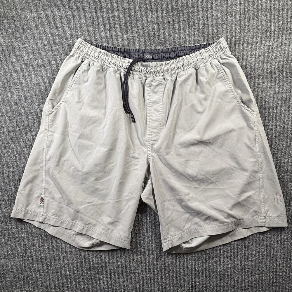 Rhone Shorts Adult Extra Large XL Gray Active Casual Performance Men's